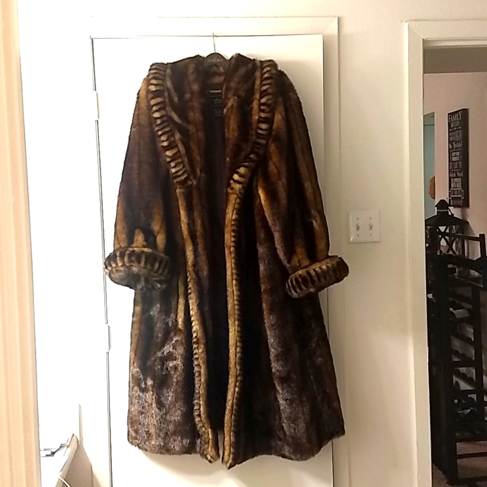 Terry Lewis faux mink sable